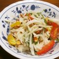 ぽんずー's cooksnap of when they made 簡単に！ソムタム風大根サラダ☆.