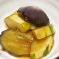 ぽんずー's cooksnap of when they made ナスとズッキーニの揚げ浸し.