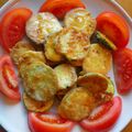ノン王子's cooksnap of when they made ズッキーニの卵チーズ焼き.