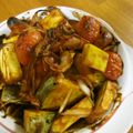低カロ探検隊's cooksnap of when they made 焼きっぱなし✿かぼちゃとウィンナー.