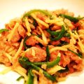xxmhrxx's cooksnap of when they made 豚コマで！青椒肉絲！.