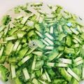 ユキ9595's cooksnap of when they made 苦くないゴーヤチャンプルの下処理♩.
