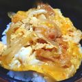 おむ米's cooksnap of when they made １０分でできる唐揚げで親子丼♪.