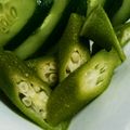 QBあっこりんご's cooksnap of when they made オクラのぬか漬け.