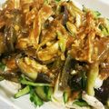 ちゃぽん55's cooksnap of when they made 簡単♪ノンオイル和風味✿夏野菜で棒々鶏✿.