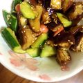 伯っ方の塩っ！'s cooksnap of when they made ☆ナスとキュウリのオイスターソース炒め☆.