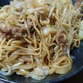 青い狐's cooksnap of when they made 油なし☆ヘルシーオイスター焼きそば♪.