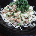 クミガエル's cooksnap of when they made たたき梅ときゅうり納豆和え♪.