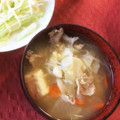 メロンパンナ♡'s cooksnap of when they made おふくろの味！簡単我が家の豚汁！！.