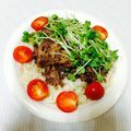 うみのこのこ's cooksnap of when they made ピリ辛！のっけそうめん.