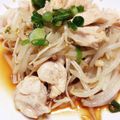 Yamato_o_o's cooksnap of when they made 手抜きレシピ！もやしと鶏の蒸しポン.