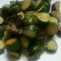もんすちゃん's cooksnap of when they made 夏に！きゅうりとナスの生姜炒め！.