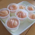 ◇aki◇'s cooksnap of when they made 桃のコンポートとヨーグルトムース.