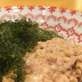 ChunChun☆≡'s cooksnap of when they made 納豆と海ぶどうのミニ丼.
