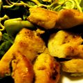 妻の下僕's cooksnap of when they made うまっっ!!鶏むね肉のレモンだれ丼.