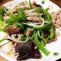 えがめ's cooksnap of when they made ☆超速おかず☆きくらげとピーマンの炒め物.