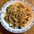 カジハルハル's cooksnap of when they made ランチに♪焼うどん.