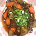 ☆yopipi's cooksnap of when they made 挽き肉と野菜のオイスターソース炒め❣.