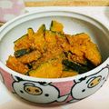☆yamanou★'s cooksnap of when they made 減塩でもしっかり風味♪カボチャのゴマ和え.