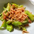 タッチの違うオラフ's cooksnap of when they made 甘長唐辛子としらす干し炒め煮.