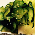 ほのさん。's cooksnap of when they made らっきょう酢で簡単！胡瓜の酢の物.