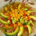 ハッピィ0730's cooksnap of when they made 簡単■夏野菜と白身魚のゆずジュレ■.