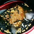 ニャンちゅう23's cooksnap of when they made 小腹が空いたら(^^)おにぎり茶漬け.