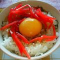 ☆上雲☆'s cooksnap of when they made 失神寸前？究極の卵かけご飯〜絶品です！.