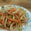 腹ペコばいきんまん's cooksnap of when they made ごぼう人参もやしの☆簡単ごまサラダ★.
