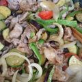 ☆志摩☆'s cooksnap of when they made 豚肉と夏野菜のオイスター炒め.