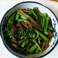 きのきのきのぴ's cooksnap of when they made ツルムラサキの醤油ナムル.