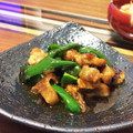 うめしょこ's cooksnap of when they made あるもので！長芋とピーマンの甘辛炒め.