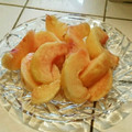 ダッフィーニーうに's cooksnap of when they made 旬のモモ♪～きれいな切り方～.