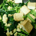 あちちょ's cooksnap of when they made 小松菜と厚揚げの中華風炒め.