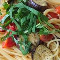 クックR0172L☆'s cooksnap of when they made 夏バテに！トマトとナスのパスタ.