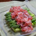 yukakko1217's cooksnap of when they made アスパラガスのラビゴットソース.