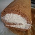 ミケアビ's cooksnap of when they made シナモン薫る♪コーヒーロールケーキ.