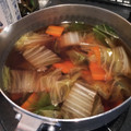 ｧﾐmama's cooksnap of when they made スープも簡単！白菜と豚肉のお鍋♡.