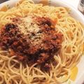 jhorinko4's cooksnap of when they made シンプルなミートソース.