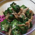 ＊アリー＊'s cooksnap of when they made 簡単！オクラのツナ醤油和え.