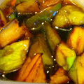 まろん☆'s cooksnap of when they made 超簡単❗麺つゆで茄子とピーマンの揚げ浸し.