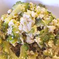 マキラナ's cooksnap of when they made ゴーヤと鶏そぼろの甘醤油.