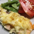 temchan's cooksnap of when they made 玉ねぎジューシー☆鮭のマヨネーズ焼き.