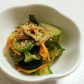 3yury's cooksnap of when they made 簡単！乾燥わかめできゅうりの酢の物.