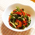 とこきち's cooksnap of when they made お弁当用しめじとパプリカのカレー醤油和え.