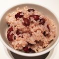 まこぴー's cooksnap of when they made 手軽にお赤飯風！ササゲご飯.