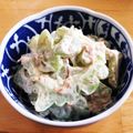 サンクスハピ's cooksnap of when they made 苦くない！レンチンゴーヤのおかかマヨ和え.