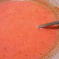 桃たんぽぽ's cooksnap of when they made 簡単☆混ぜるだけ♡冷製トマトスープ★.