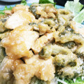 sekokome18's cooksnap of when they made ゴーヤと鶏胸肉でエビマヨ風.