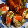 リン・ミンメイ's cooksnap of when they made インゲン豆と人参の肉巻き照り焼き.
